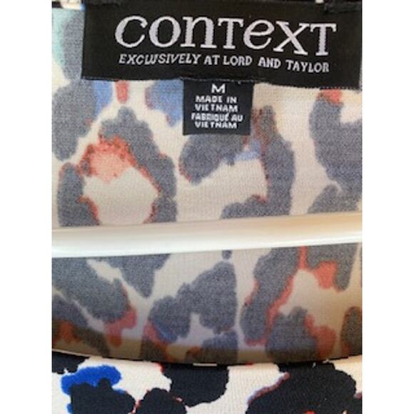 Context for Lord and Taylor Cheetah Bell Sleeve Women's Top Medium - Picture 2 of 3